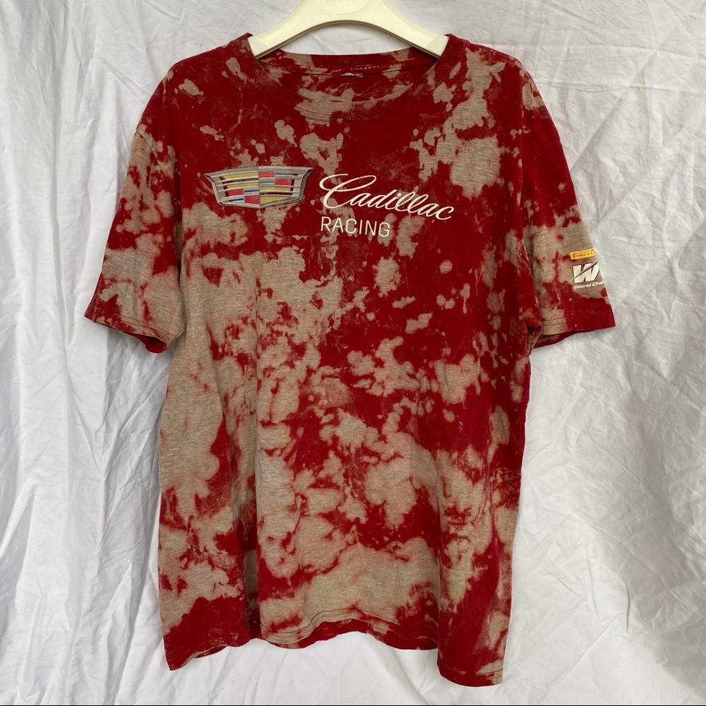Cadillac Reverse Tie Dye Short Sleeve Racing Tee - Picture 3 of 8